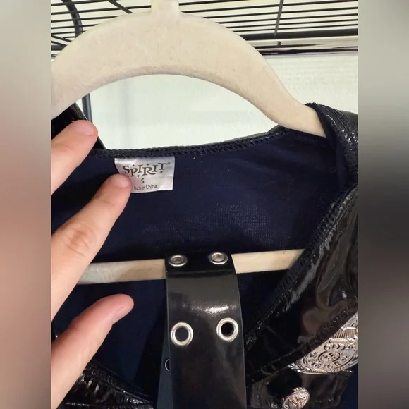 Spirit Adults Police Officer Costume - Navy Blue - Picture 5 of 5